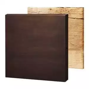 black-beveled edges