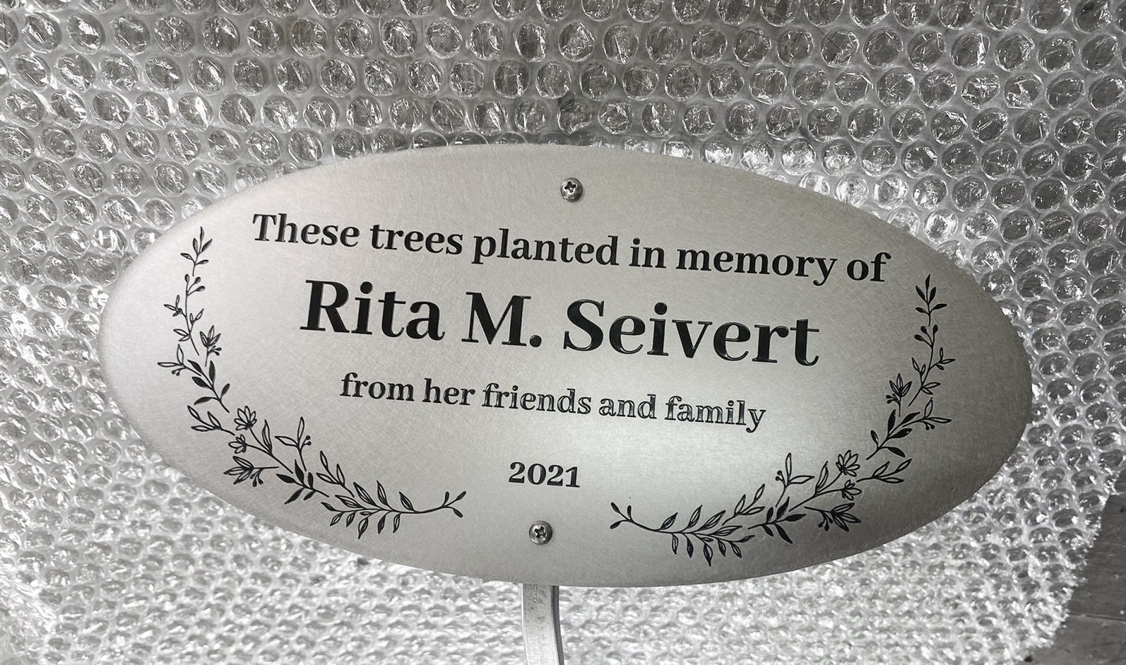 memorial tree plaque metal post - memorial tree plaque metal post