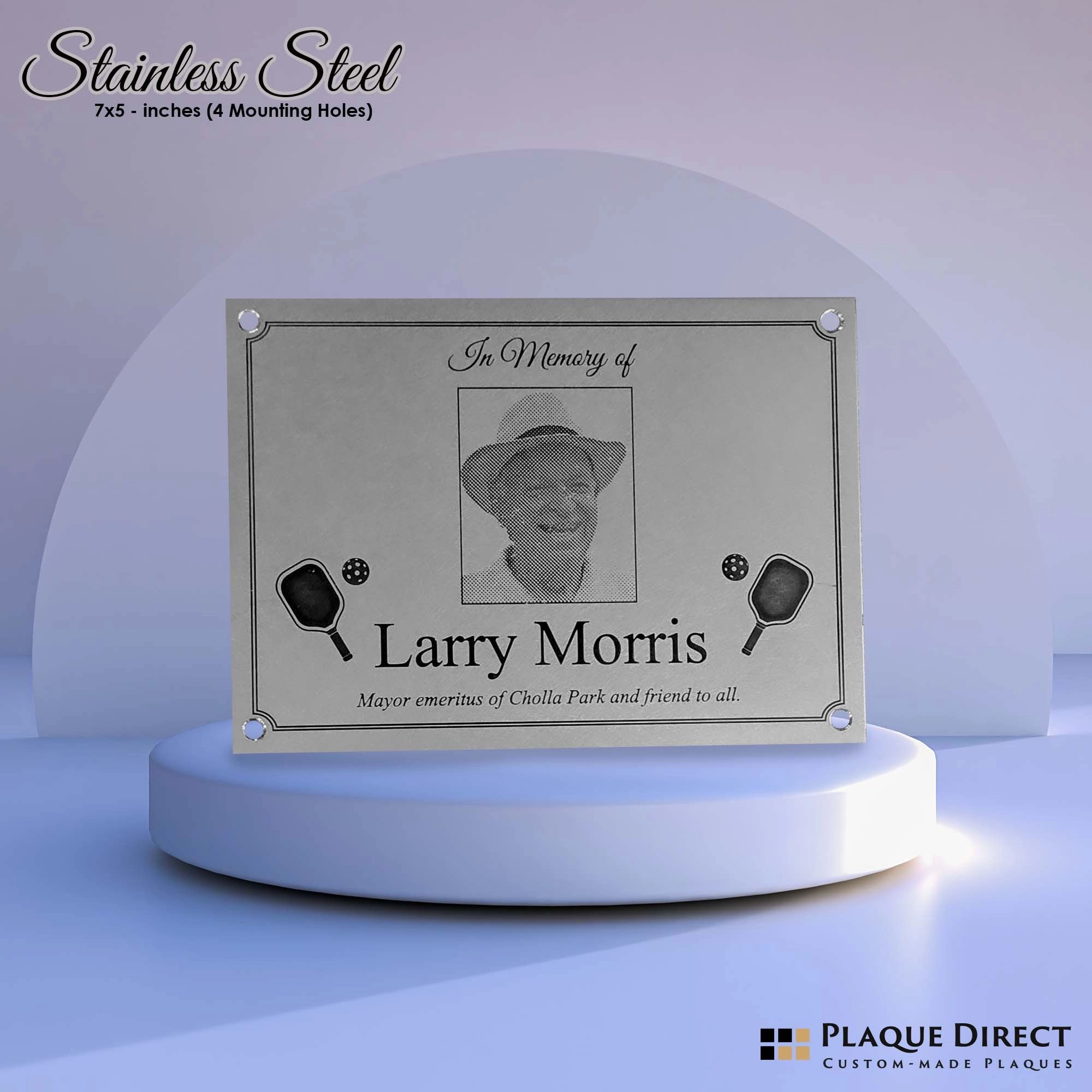Stainless Steel (4 Mounting Holes) - Stainless Steel (4 Mounting Holes)