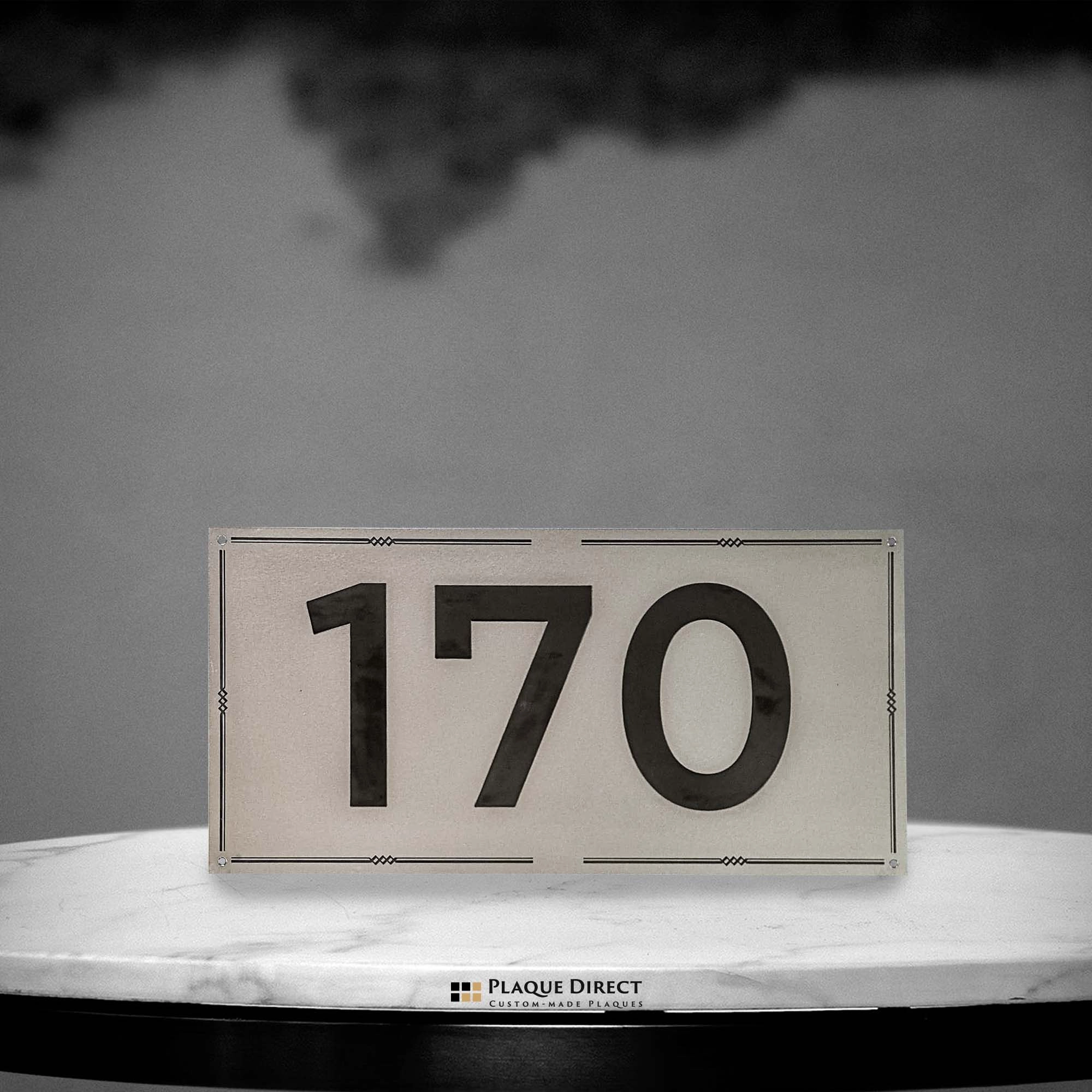 House Number Signs