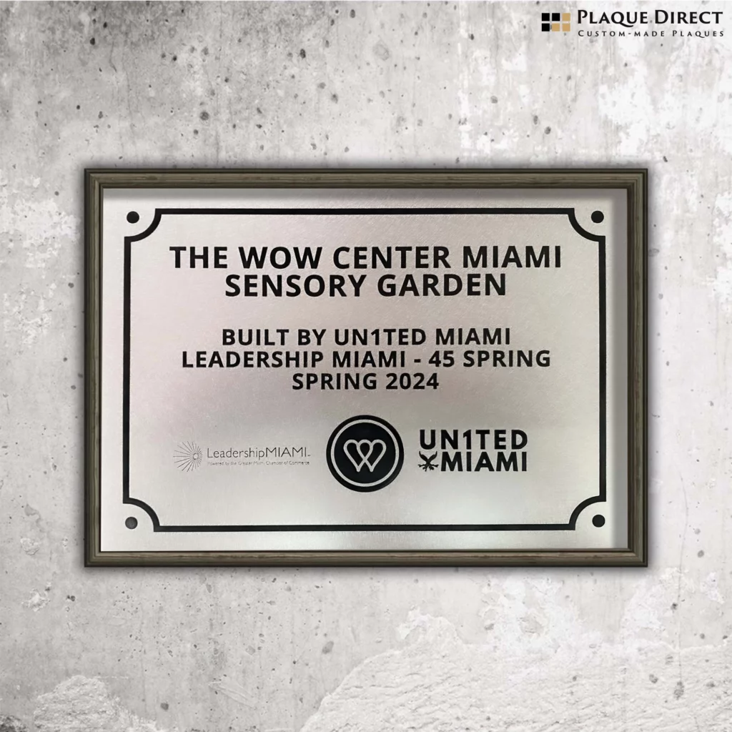 Stainless Steel Plaque (Recognition Plaque)