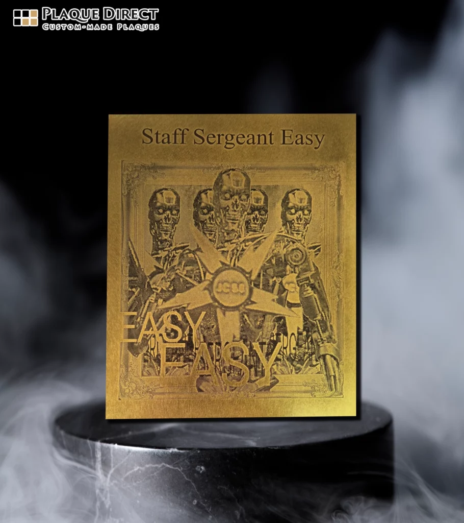 Brass Plaque
