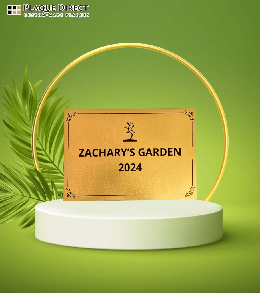 Gold Plaque