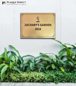 Outdoor Plaque