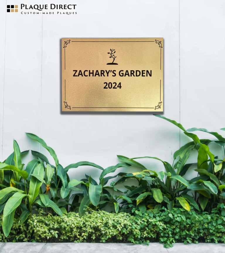 Outdoor Plaque